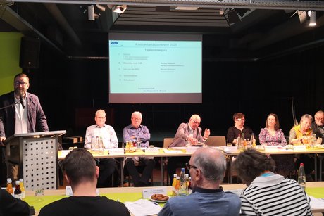 Kreisverbandskonferenz 2025: Grußworte und Aktuelles vom VdK von Bezirksverbandsgeschäftsführer Ronny Hübsch