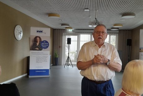 Gru&szlig;wort und Infos zum Kreisverband durch Reinhard Streuber