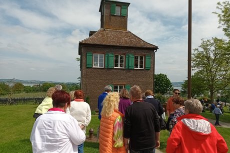 Aussichtspunkt der Insel Reichenau dem Hochwart