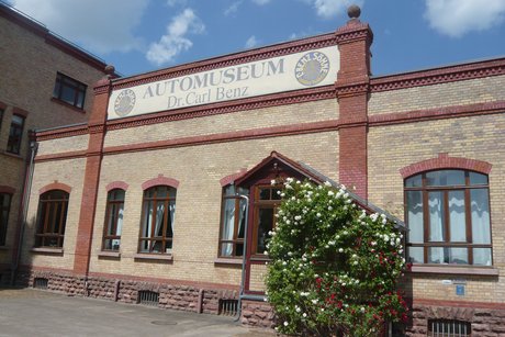 Ankunft am Automuseum Ankunft am Automuseum