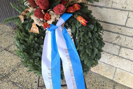 Kranz in Sparwiesen OV Uhingen