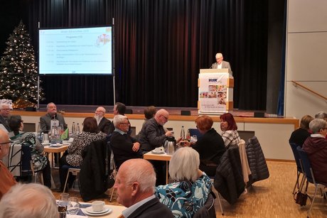 Winter-/Adventsfeier 2025 - Begr&uuml;&szlig;ung der Ehreng&auml;ste