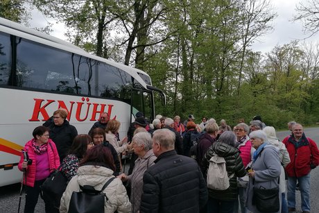Ankunft am Wildtierpark in Bad Mergentheim
