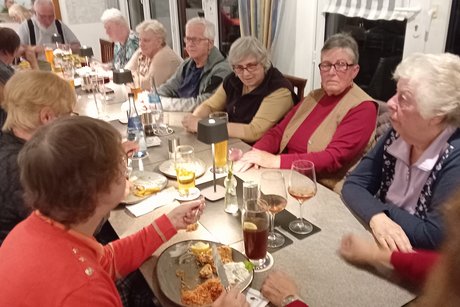 Ein blick &uuml;ber die Festgesellschaft