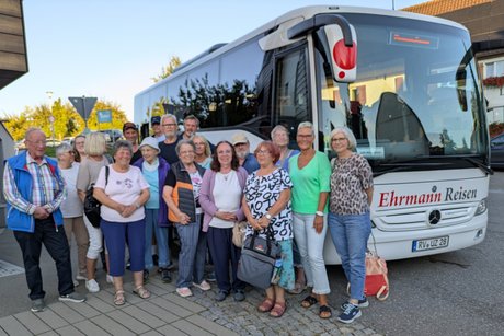 Gruppenbild Gruppenbild vor der Heimfahrt