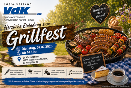 Grillfest am 07.07.2026