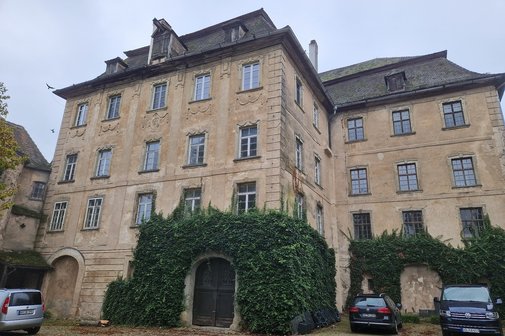 Schloss Hohenstadt Die Außenansicht von Schloss Hohenstadt