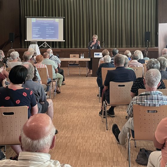 Informationsveranstaltung des VdK OV Vortrag zum Thema Schlaganfall