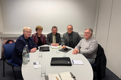 Herr Stoch und VdK Kreisvorstand HDH