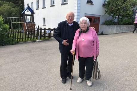 Dekan Leuze und Marianne