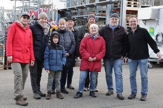 Gruppenfoto Müllsammelaktion 11.03.2024