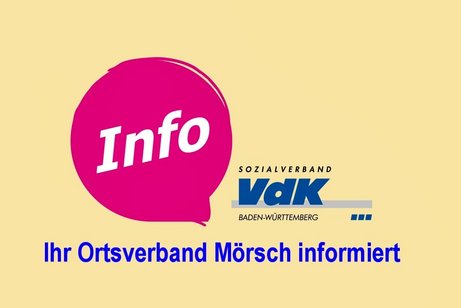 Ihr Ortsverand informiert