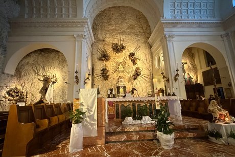 Der Altar in der Wallfahrtskirche