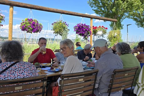 gemütliches Beisammensein Gemütliches Beisammensein im Seeräuber Insel Reichenau
