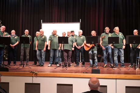 Winter-/Adventsfeier 2025 - O'Greenwood (irischer M&auml;nnerchor aus Obrigheim)