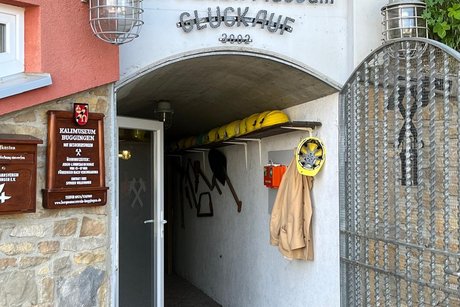 Eingang zum Besucherstollen