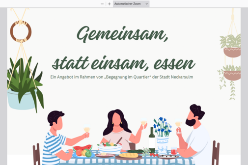 Einfaches Mittagessen im Rettercafe!