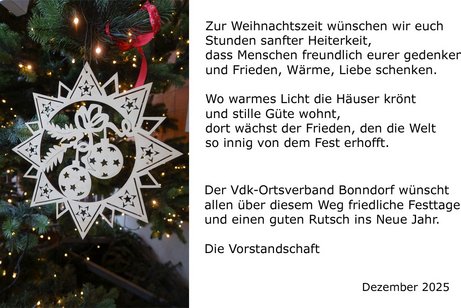 Weinachts und Neujahrsw&uuml;nsche