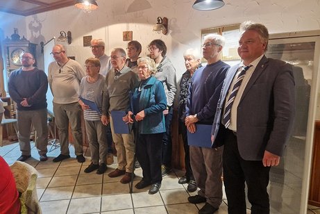 Mitgliederehrung