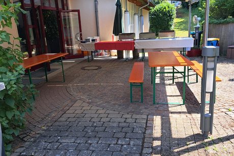 Grillnachmittag 2024 - die Vorbereitungen sind abgeschloßen