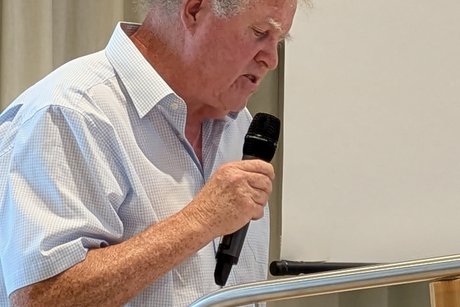 Herr Junghans war als Vertreter des VdK KV RV zu Gast.
