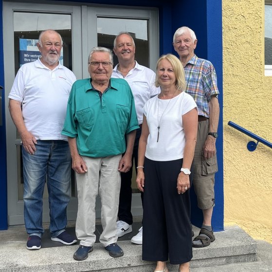 Heinrich Klug, Gerolf Weitzer, Kurt Metzger, Edeltraud Guse, Max Kempter