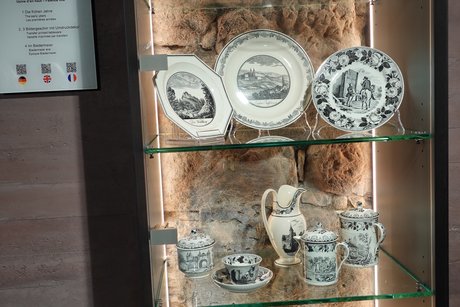 Ausstellungsvitrine f&uuml;r gefertigte Unikate