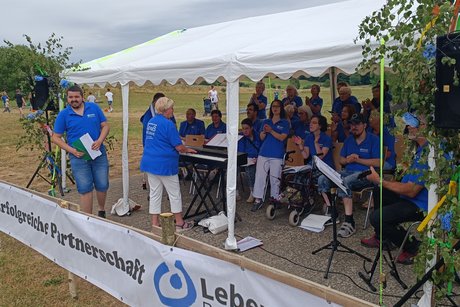 Inklusionschor " Spaß inklusive" auf dem Kinderfest