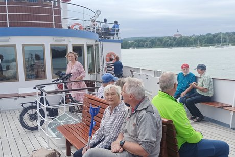 auf der &Uuml;berfahrt