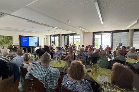 Gut besuchte Mitgliederversammlung im Brunnencafe