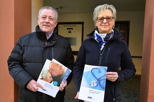 VdK-Lotsen Barbara Sauter, J&uuml;rgen Holzner