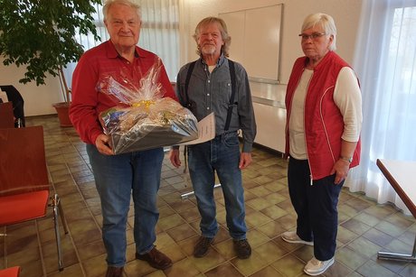 Ehrung von Herr Eugen Biedenbach für 40 Jahre Mitgliedschaft beim VdK