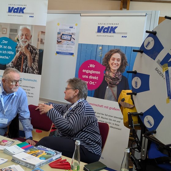 Stand des VdK Gr&ouml;tzingen