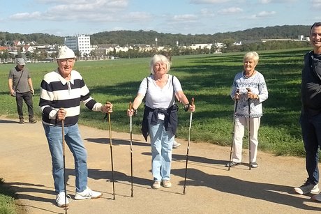 Spaziergang Teilnehmer