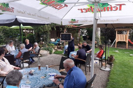 Bingo beim Frühlingsfest