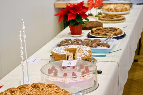 Kuchen, gespendet von den Mitgliedern des VdK Mörsch