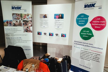 Stand an der Ehrenamtsmesse