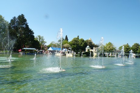 Blick auf den Park-See Blick auf den Park-See