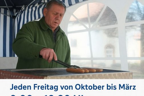 Grillwurststand von Oktober bis März