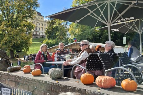 VdK'ler bei gem&uuml;tlicher Einkehr