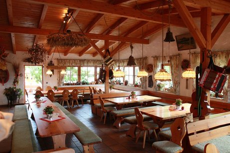 Blick in die Weinstube Geiger