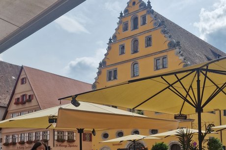 Pause in Dinkelsbühl