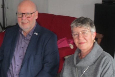 Bernhard Löffler und Bürgermeisterstellvertreterin Gabriele Walch