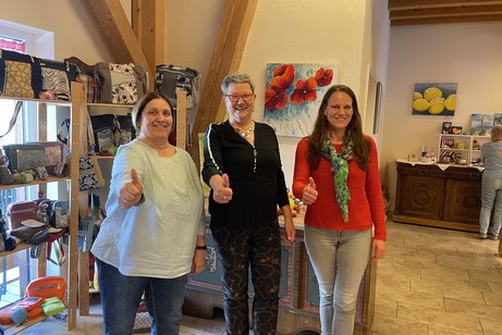 Das Bild zeigt das Team der Frauenvertretung