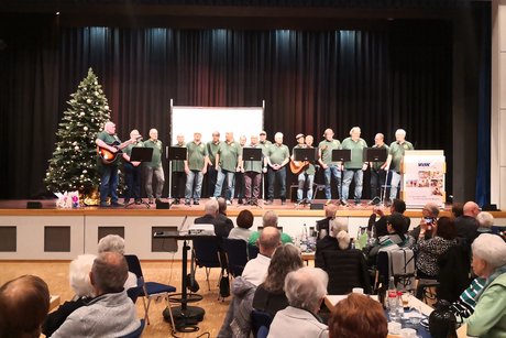 Winter-/Adventsfeier 2025 - O'Greenwood (irischer M&auml;nnerchor aus Obrigheim)