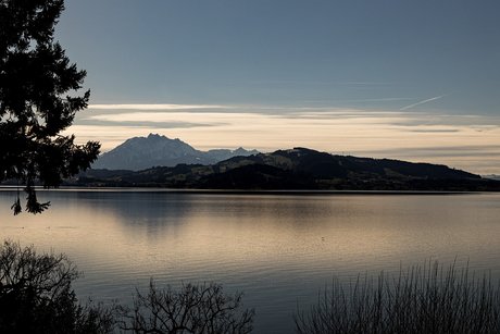 Abendstimmung am Zugersee