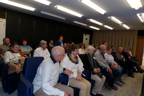 Beim Vortrag von Andreas Glück. Beim Vortrag von Andreas Glück.