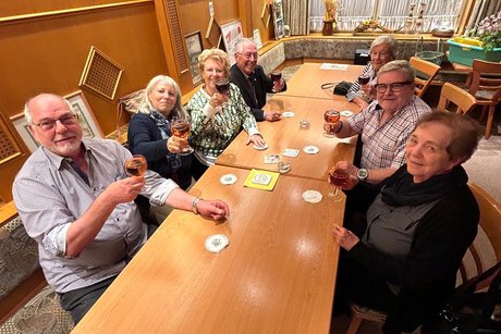 Der gemütliche Abschluss des "5. Kaffeeklatsch beim VdK".