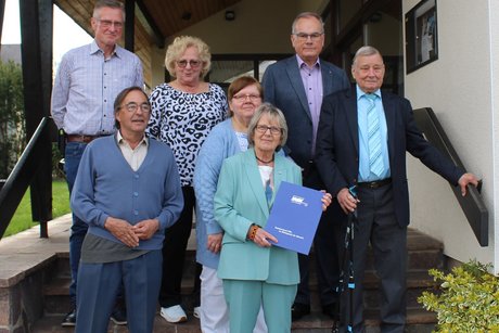 die Geehrten - Jahreshauptversammlung 2025