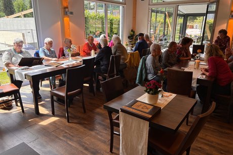 Kaffeerunde in der M&uuml;hlenladen